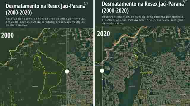 MPF vai à Justiça pedir que gestão da Reserva Extrativista Jaci-Paraná, em Rondônia, passe para a União