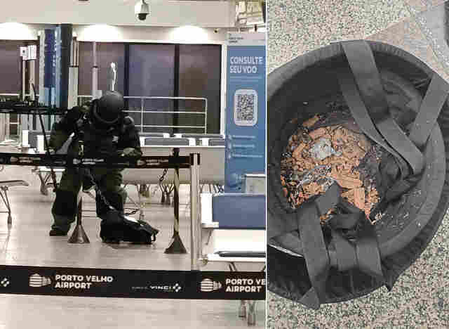 Vídeo: PM e PF detalham ação em ocorrência de suspeita de bomba no aeroporto de Porto Velho