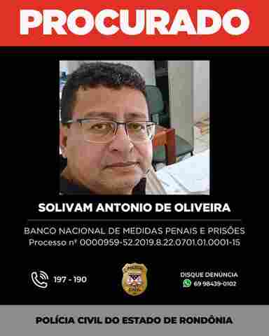 Sindicalista é acusado de estupro e Polícia Civil pede ajuda da população para encontra-lo