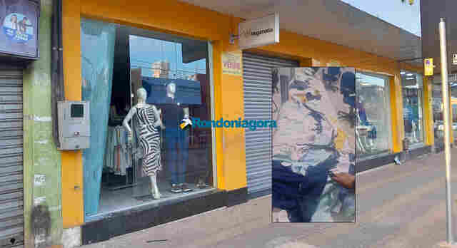 Foragido é preso após arrombamento e roubo na Mega Modas
