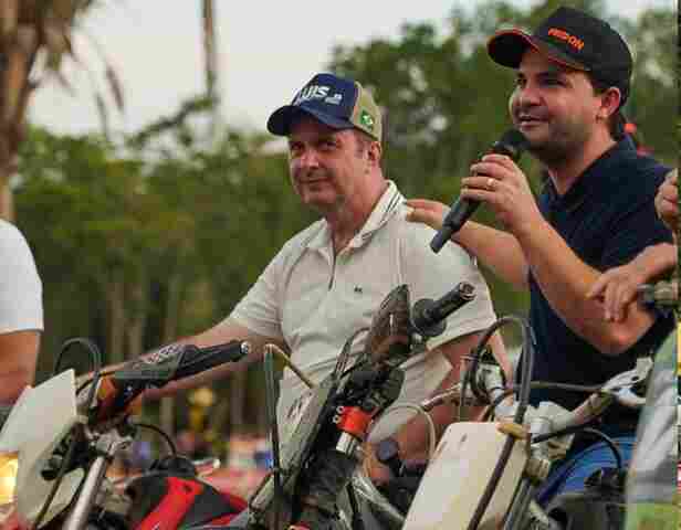 Luís do Hospital prestigia 7ª etapa do Campeonato Estadual de Motocross em Jaru