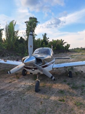 Ação integrada de polícias apreende meia tonelada de droga em aeronave interceptada em Machadinho