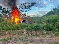 Casal morre em colisão entre moto e caminhonete na BR-364, entre Presidente Médici e Ji-Paraná