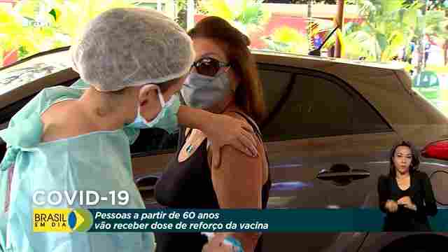 Ministério da Saúde amplia grupo prioritário dose de reforço contra covid-19