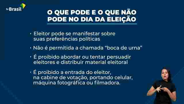 Eleições 2022: o que pode e o que não pode na hora de votar