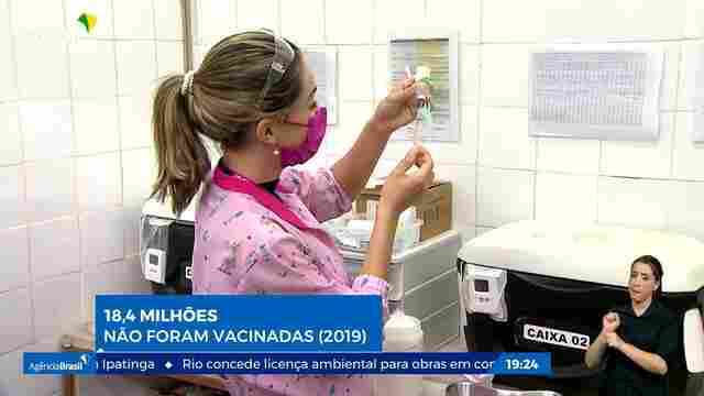 Pesquisa mundial aponta aumento da vacinação de crianças em 2022