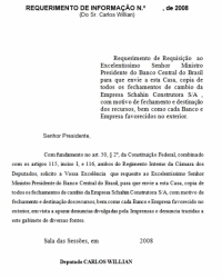 DEPUTADO FEDERAL DE MINAS QUESTIONA OBRAS TEMERÁRIAS DA SCHAHIN EM RONDÔNIA