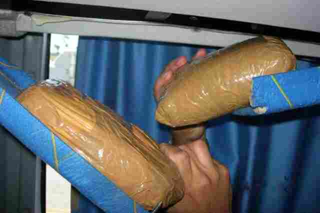 No Mato Grosso, Polícia apreende droga em tubulação de ar-condicionado de ônibus que saiu de Porto Velho