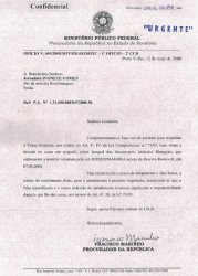 CONFIRA AS MANIFESTAÇÕES DA PROCURADORIA DA REPÚBLICA SOBRE AS DENÚNCIAS
