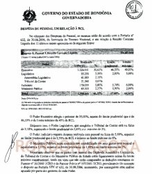 EXECUTIVO ESTIMA ORÇAMENTO DE RONDÔNIA PARA 2.009 EM 4 BILHÕES E 359 MILHÕES