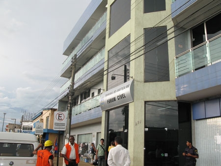 Tremor abala prédio do fórum cível na Capital de Rondônia