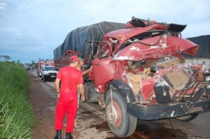Grave acidente em Ouro Preto do Oeste