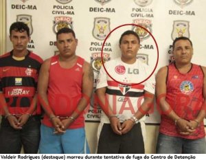 FUGITIVO DE RONDÔNIA MORRE EM TENTATIVA DE FUGA NO MARANHÃO