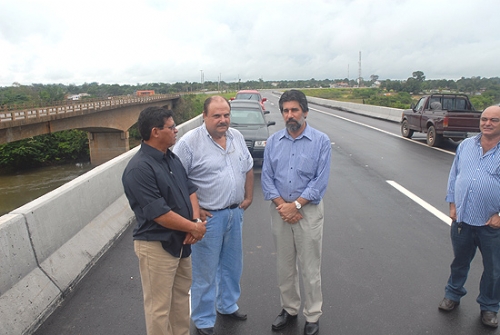 Ponte sobre o Rio Candeias será inaugurada na próxima sexta