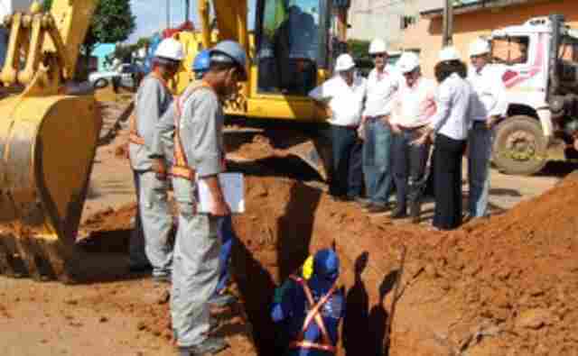 Obras de saneamento serão concluídas em fevereiro de 2010