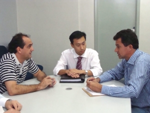 Em encontro no BB, Expedito pede recursos para 37 prefeituras