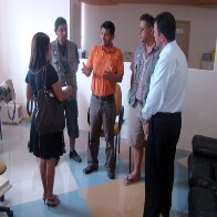 Delegação peruana chega a Porto Velho para FEIRON 2009 Internacional