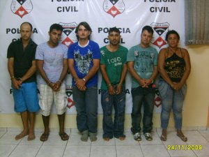 Polícia Civil prende quadrilha em flagrante em Ji-Paraná