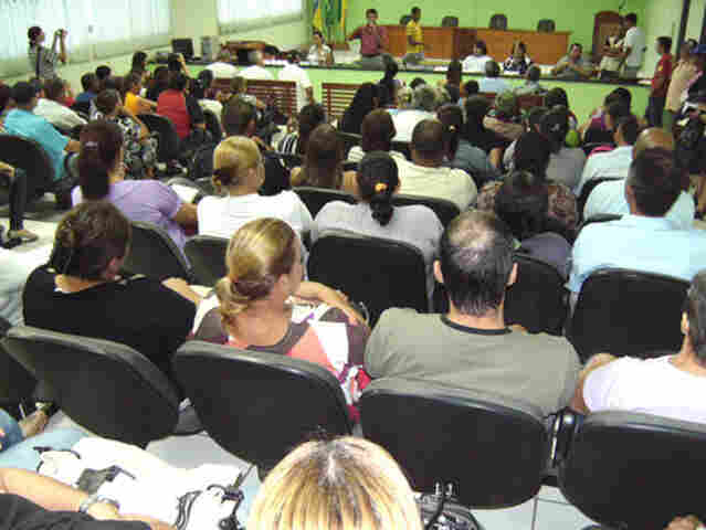 Em Pimenta Bueno, sindicalistas e Expedito falam dos direitos na transposição