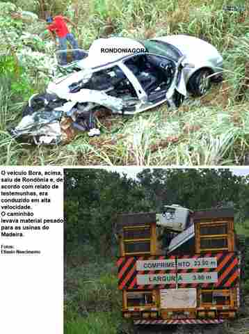 COLISÃO COM VEÍCULO DE RONDÔNIA MATA 5 EM CUIABÁ; VEJA IMAGENS