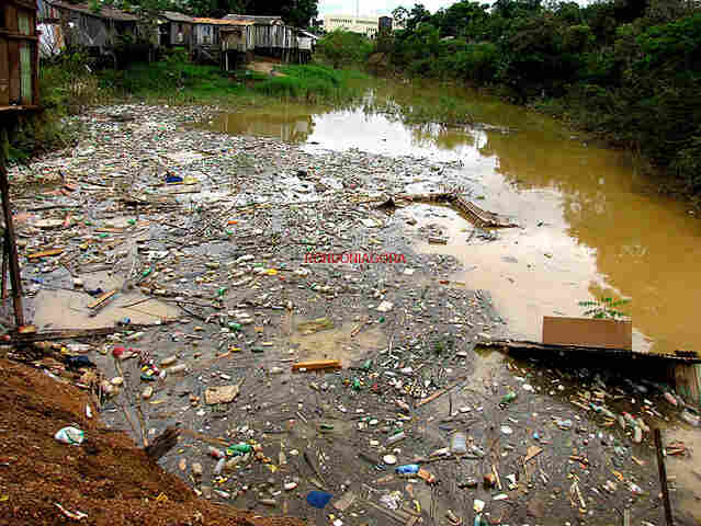 Poluição de moradores contribui para deslizamentos na Capital