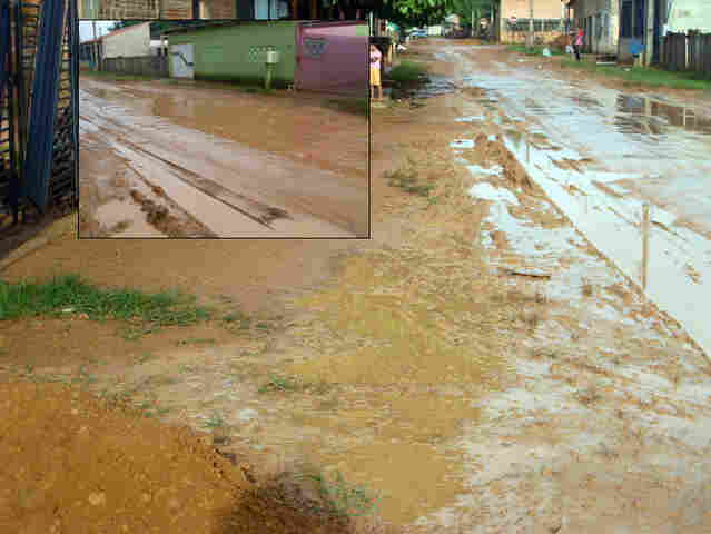 Obras de esgoto sanitário pioram situação de bairros na Capital