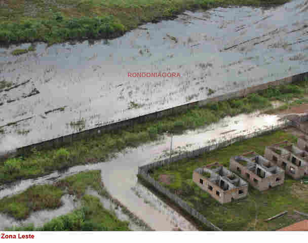Imagens aéreas mostram principais focos de dengue em Porto Velho