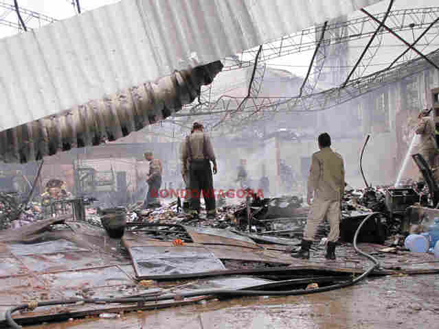 Veja em fotos o que sobrou após o grande incêndio em Porto Velho