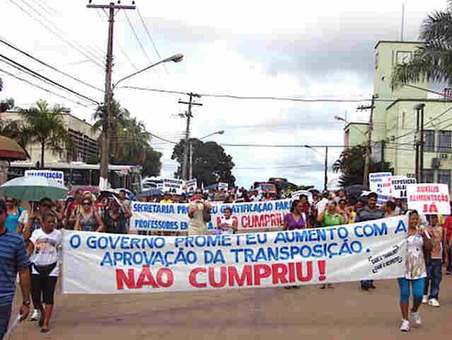 EDUCAÇÃO DE RONDÔNIA DECIDE PARALISAR ATIVIDADES NA PRÓXIMA QUINTA-FEIRA
