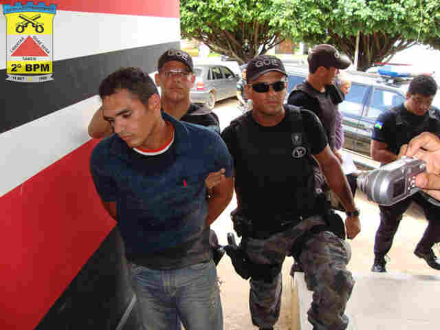 Apenados do semi-aberto são presos após assalto e troca de tiros com a PM