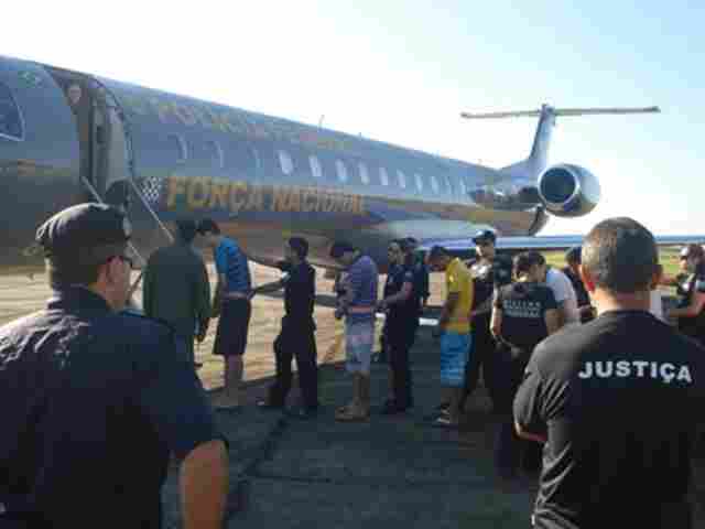 Mais de 20 presos de Vilhena são transferidos para o Rio Grande do Norte