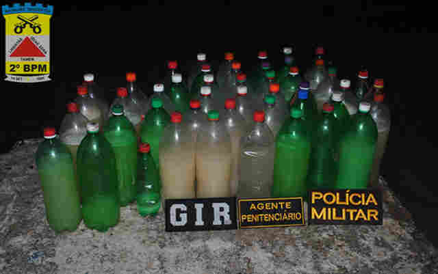 Presos fabricavam bebida dentro do presídio Agenor Martins de Carvalho
