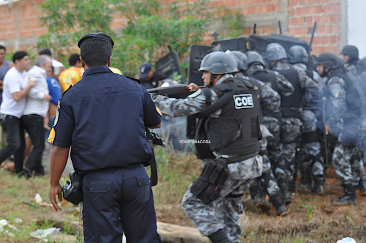 Veja mais imagens da desocupação em Porto Velho