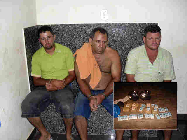 TRÊS SÃO PRESOS EM FLAGRANTE COM MAIS DE 10 QUILOS DE COCAÍNA EM JI-PARANÁ