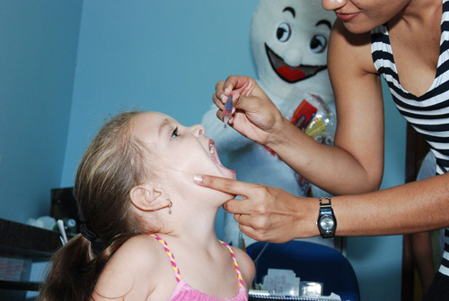 Ji-Paraná abre vacinação contra pólio