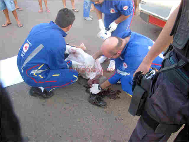 Grave acidente em Porto Velho mata ancião depois de jogo da Copa
