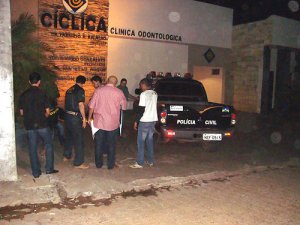 Policia faz a reconstituição da morte do juiz Odemar Góis