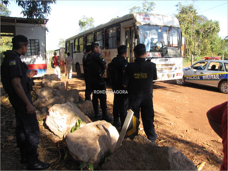 PM é chamada para garantir integridade de trabalhadores