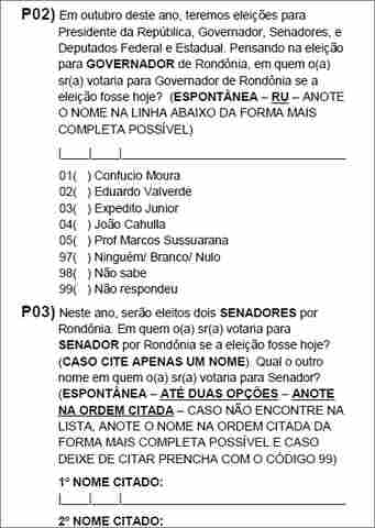 Pesquisa IBOPE sai na sexta-feira; Rede Amazônica pagou R$ 62 mil para sondagem eleitoral em Rondônia