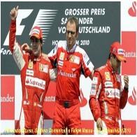 Um Dia Triste na Fórmula 1. Sujeira na pista de  Maranello