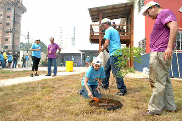 Ação social traz dona da Camargo Corrêa a Porto Velho