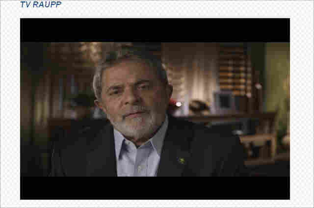 Lula continua apoiando Raupp no site do candidato ao Senado