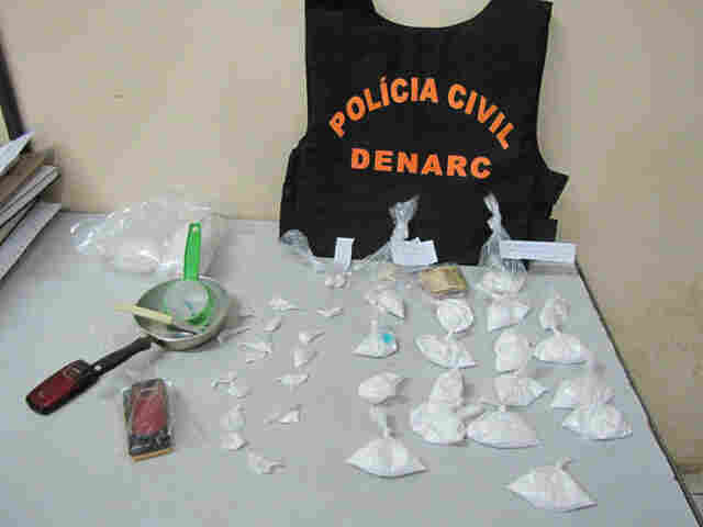 Denarc prende traficante e apreende quase meio quilo de cocaína na Capital