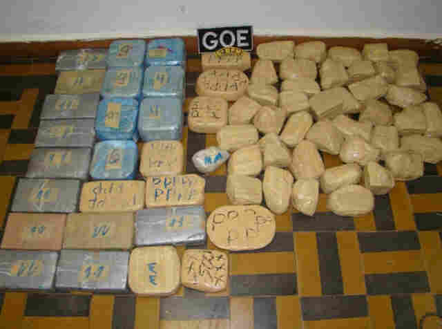 Apreendidos 56 quilos de droga em Guajará