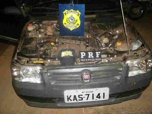 PRF/RO recupera veículo furtado em Cuiabá que havia sido clonado