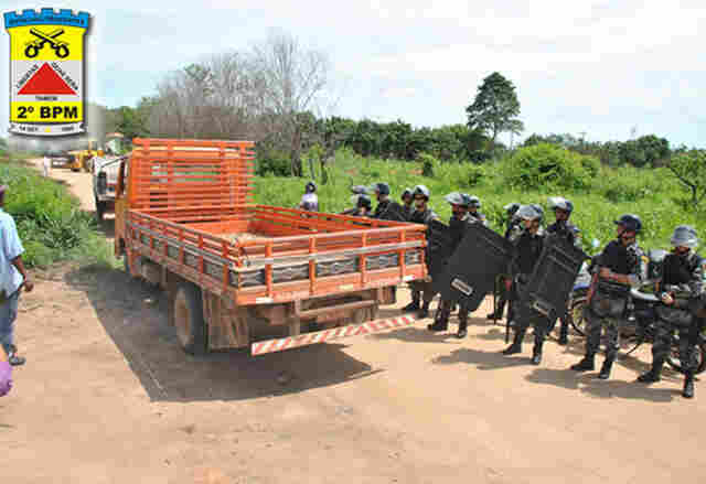 Área de 50 mil metros quadrados é reintegrada pela PM ao dono