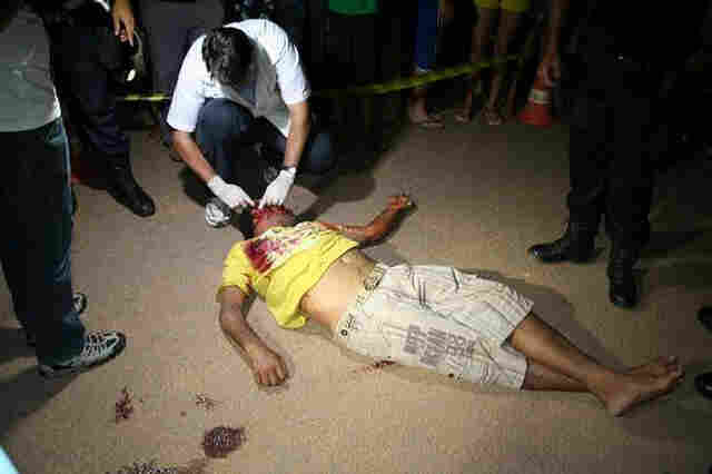 Homem é morto a tiros na cabeça por desconhecido