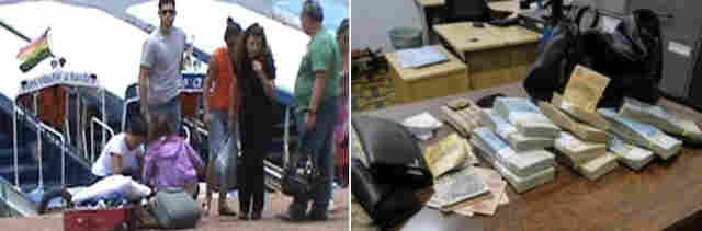 Mulher é presa em Guajará-Mirim tentando sair do país com R$ 200 mil