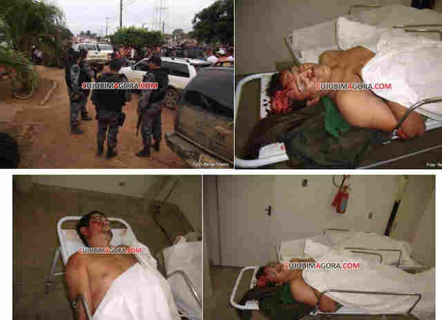 POLÍCIA USA HELICÓPTEROS NA BUSCA A BANDIDOS; COE É APLAUDIDA  IMAGENS FORTES