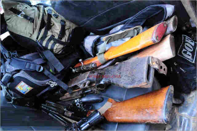 BANDIDOS DE CUJUBIM TINHAM ARMAMENTO PESADO  Mais imagens